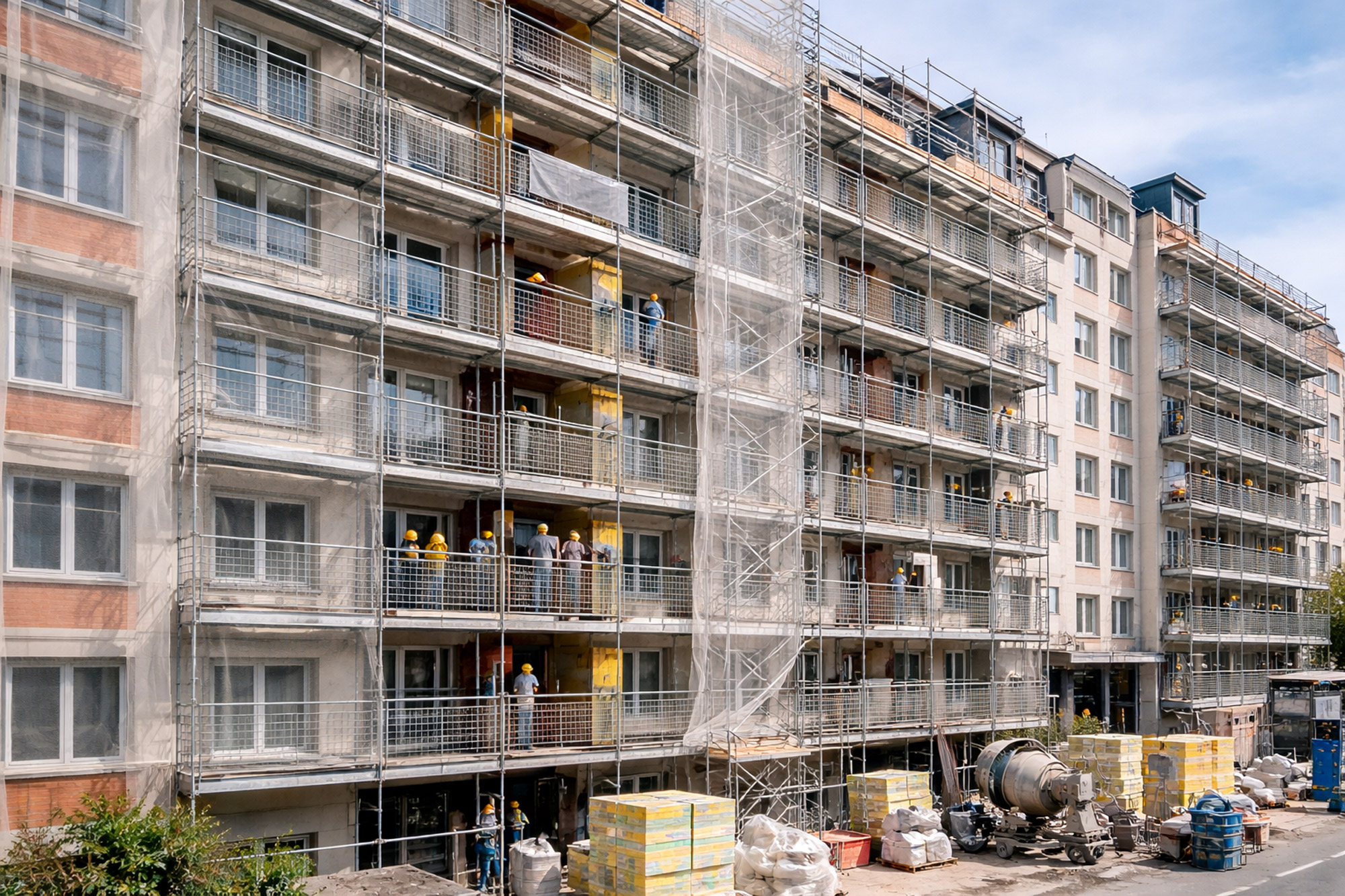 Obras de fachada en comunidades de propietarios: qué planificar